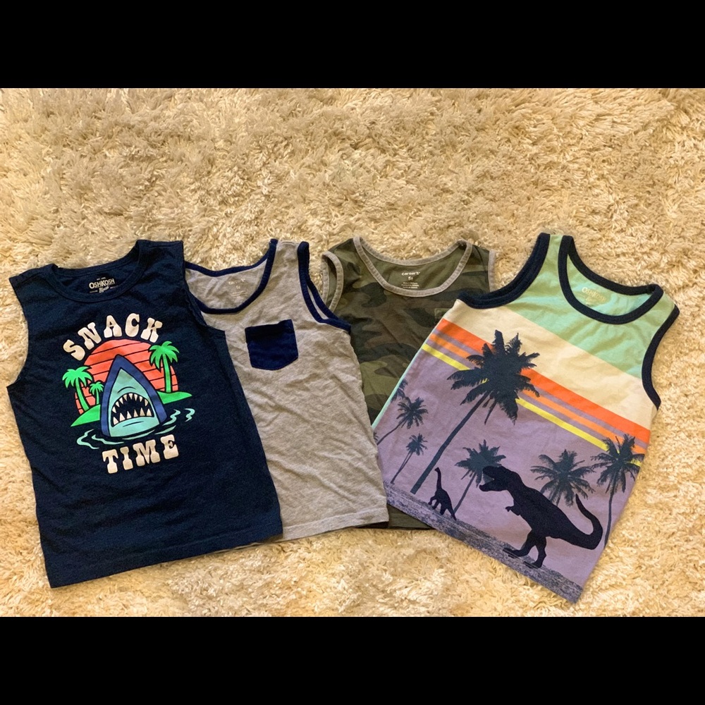 Carter’s and Oshkosh Boys Tanks
